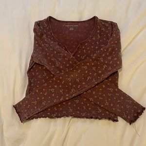 Floral American Eagle Long Sleeve!!!